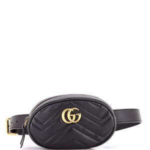 Gucci Gg Marmont Belt Bag Matelasse #227122G79B
